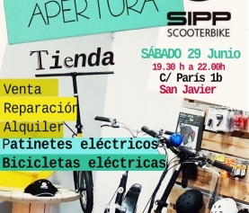 Apertura !!! Nueva tienda SIPP Scooterbike